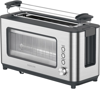 Toster Sencor STS 4050SS Ruszt do bułek Rozmrażanie 1200W