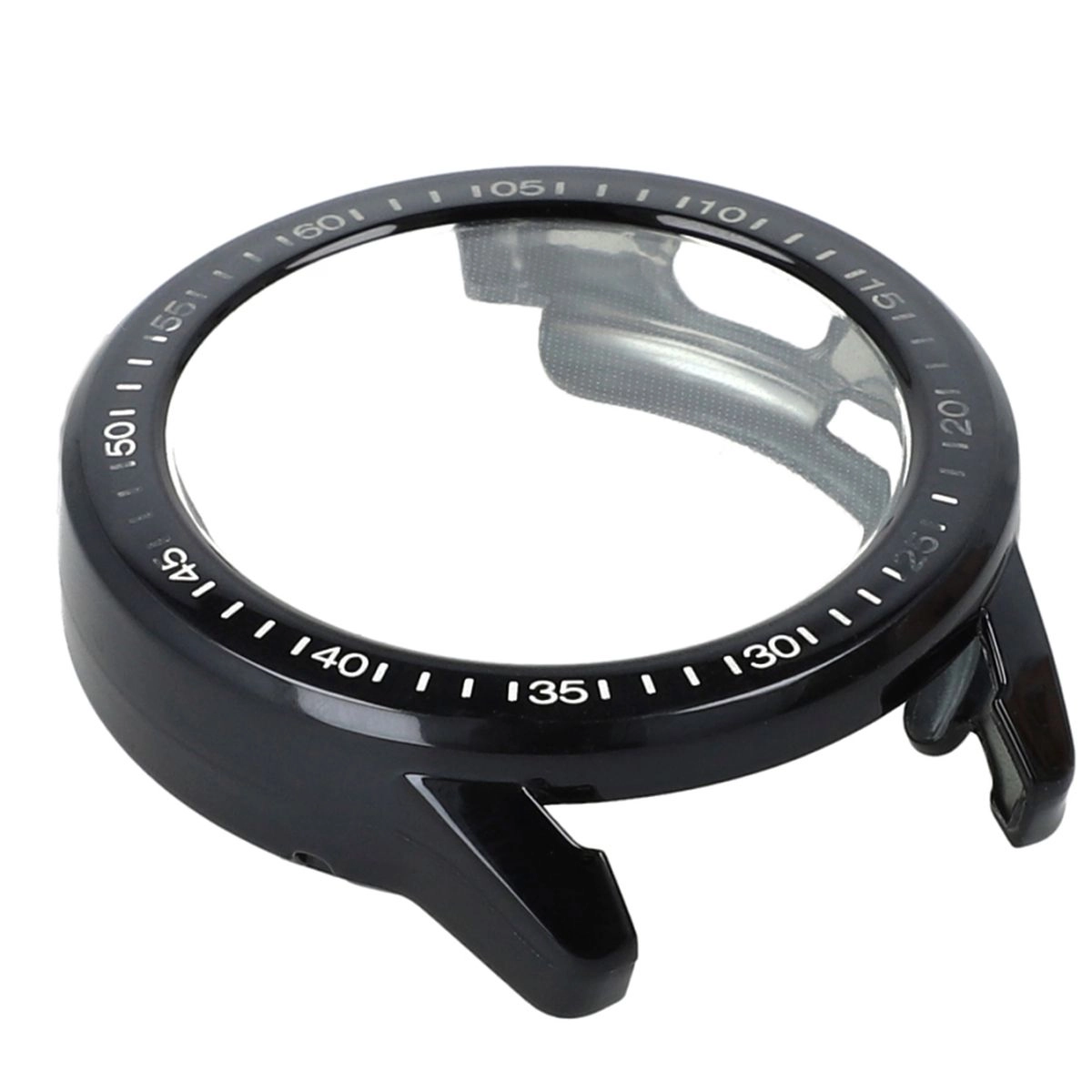 Nakładka na tarczę Bizon Felipe do Xiaomi Watch S3 47mm Czarny