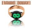 Bransoleta Bizon ze stali nierdzewnej Aura do Samsung Galaxy Watch FE/7/6/6 Classic/5/5 Pro/4/4 Classic Różowo-złoty
