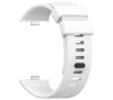 Pasek Bizon Strap Watch Silicone B do Xiaomi Smart Band 9 Pro/8 Pro / Redmi Watch 5/4 Biały