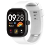 Pasek Bizon Strap Watch Silicone B do Xiaomi Smart Band 9 Pro/8 Pro / Redmi Watch 5/4 Biały