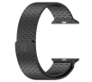 Bransoleta Bizon ze stali nierdzewnej Titanium do Apple Watch 38/40/41/42mm Czarny