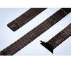 Bransoleta Bizon ze stali nierdzewnej Titanium do Apple Watch 38/40/41/42mm Czarny