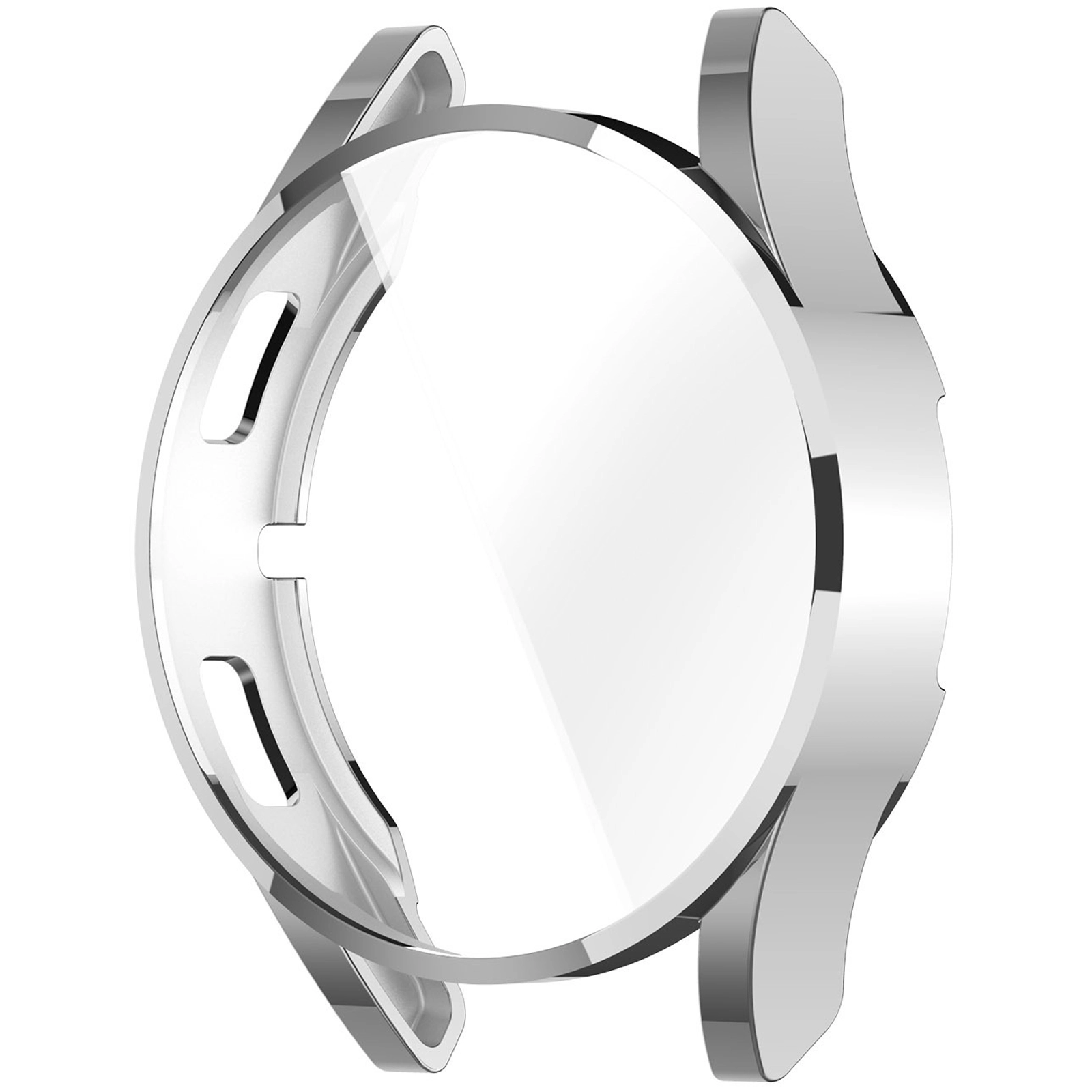 Nakładka na tarczę Bizon Felipe do Galaxy Watch FE / Watch 4 40mm Srebrny