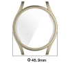 Nakładka na tarczę Bizon Felipe do Galaxy Watch 7 44mm Złoty
