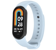 Bizon Strap Watch Dots do Xiaomi Smart Band 9 / 9 NFC / 8 Jasno-niebieski