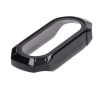 Nakładka na tarczę Bizon ze szkłem do Xiaomi Smart Band 9 Czarny