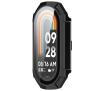 Nakładka na tarczę Bizon ze szkłem do Xiaomi Smart Band 9 Czarny