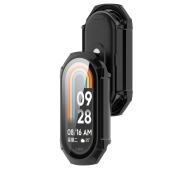 Bizon ze szkłem do Xiaomi Smart Band 9 Czarny