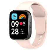 Bizon Strap Watch Dots do Xiaomi Redmi Watch 3 Active Jasno-różowy