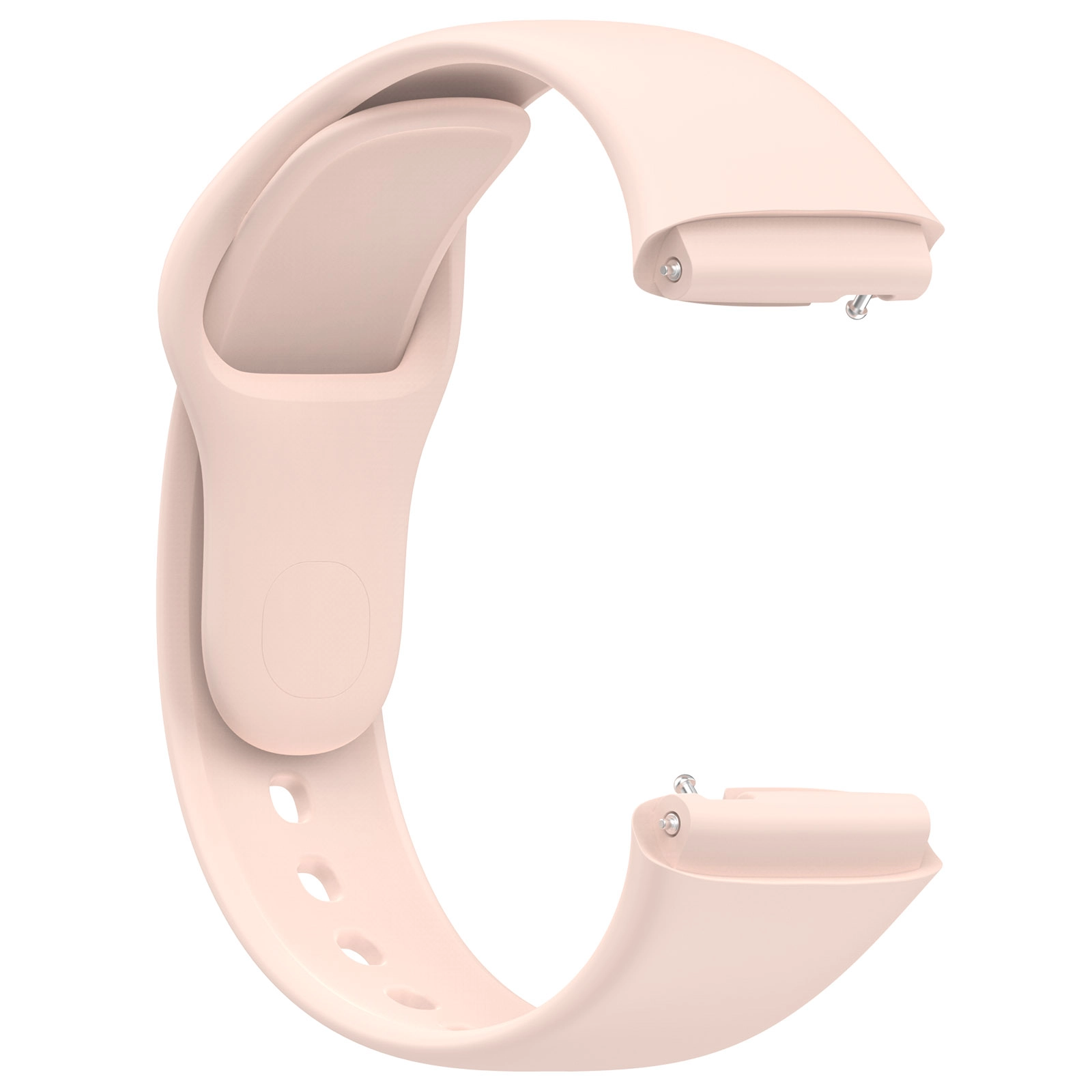 Pasek Bizon Strap Watch Dots do Xiaomi Redmi Watch 3 Active Jasno-różowy