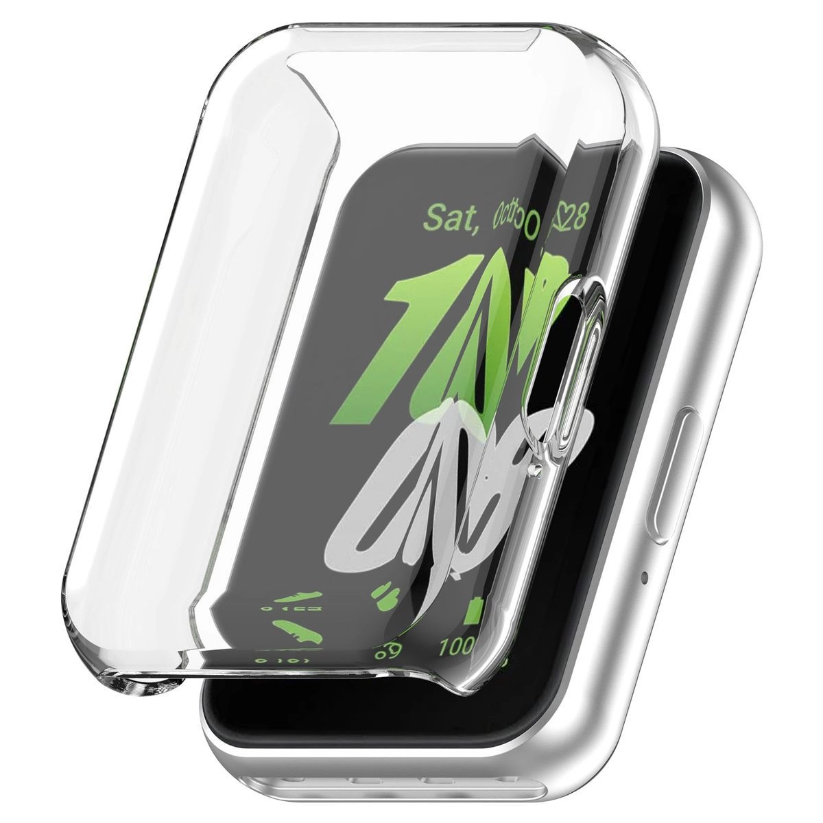 Nakładka na tarczę Bizon Felipe do Galaxy Fit 3 Przezroczysty