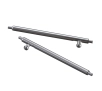 Bransoleta Bizon ze stali nierdzewnej Aura QuickRelease 18mm Srebrny