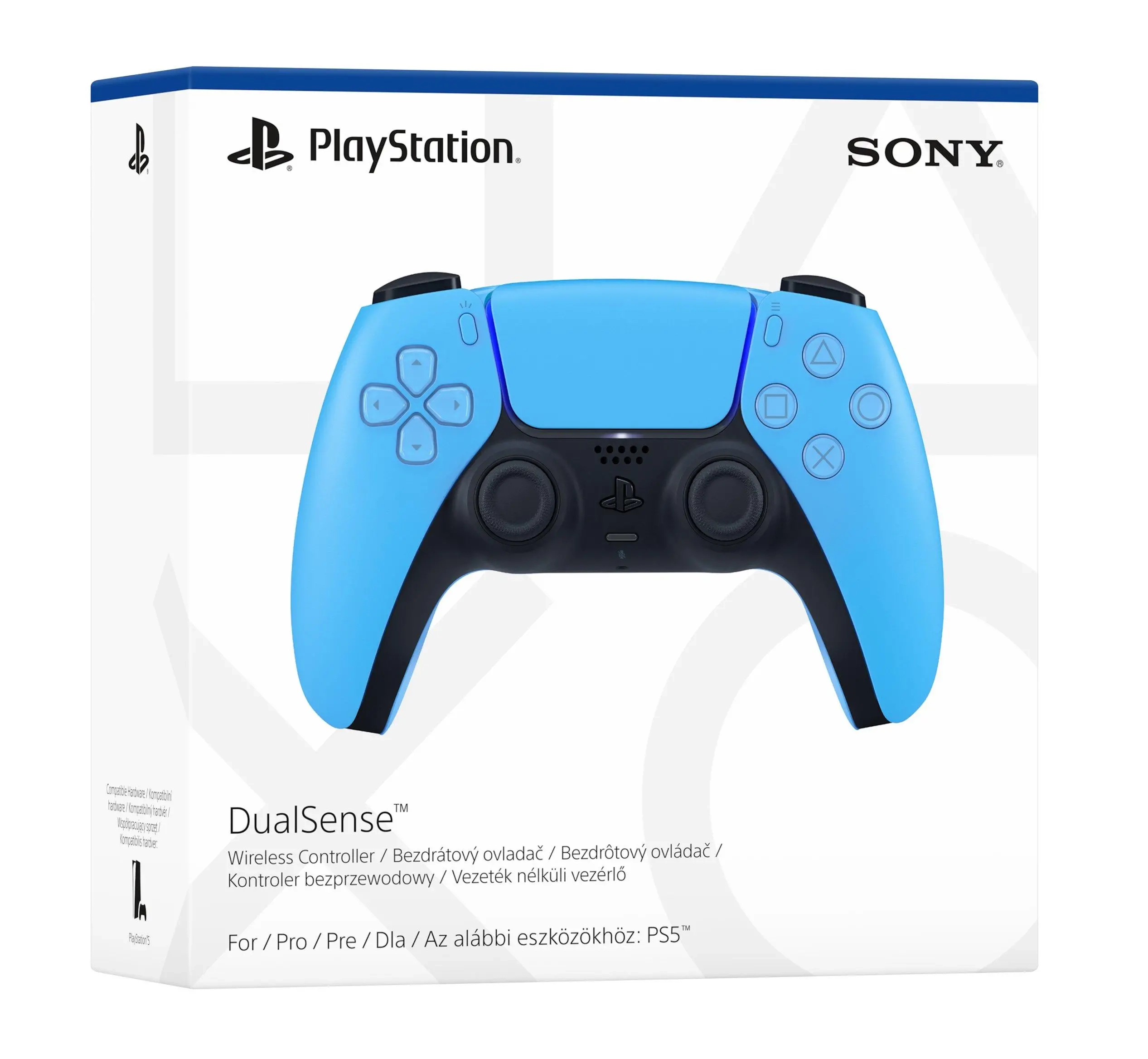 Konsola Sony PlayStation 5 Digital Slim D Chassis (PS5) 1TB + Dodatkowy Pad Gwiezdny błękit