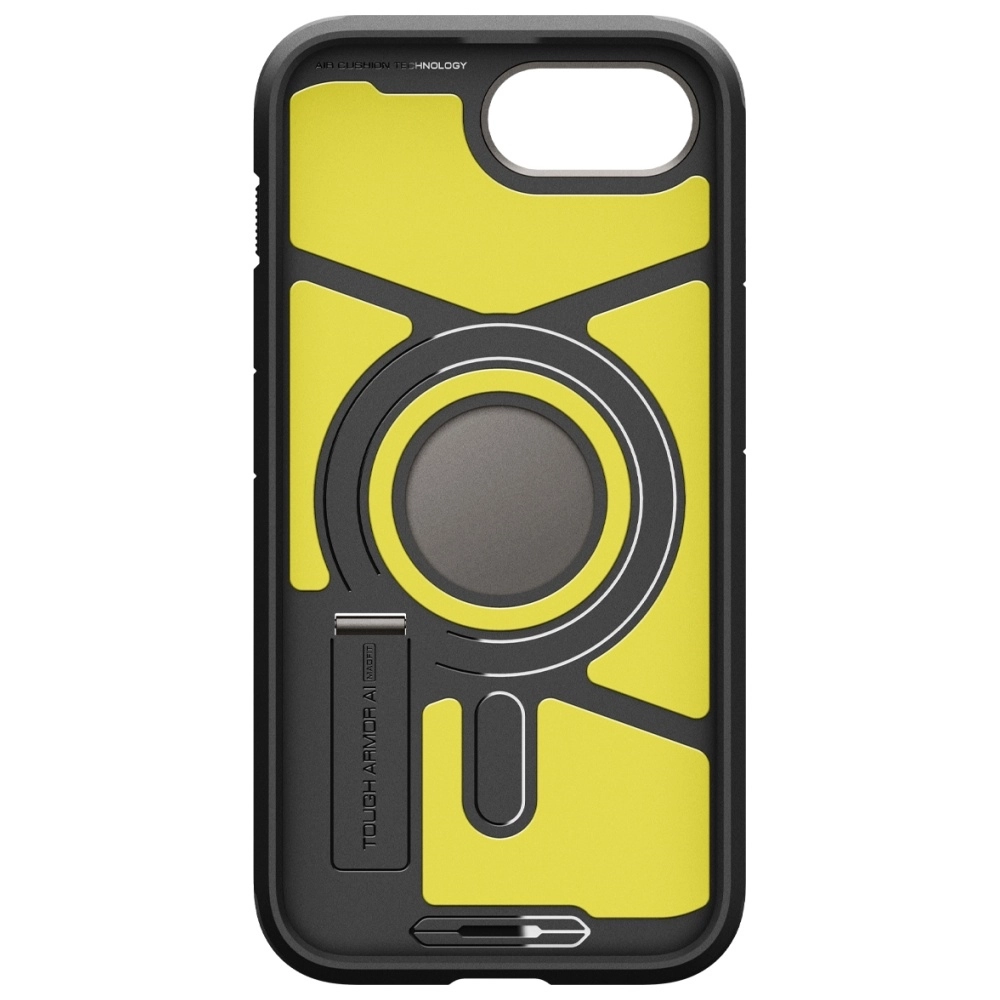 Etui Spigen Tough Armor Mag MagSafe do iPhone 16e Szary