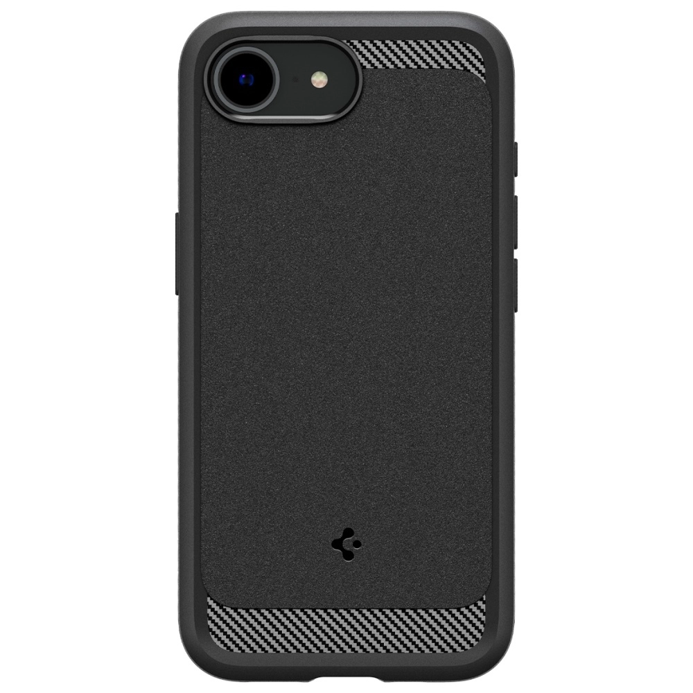 Etui Spigen Rugged Armor Mag MagSafe do iPhone 16e Czarny
