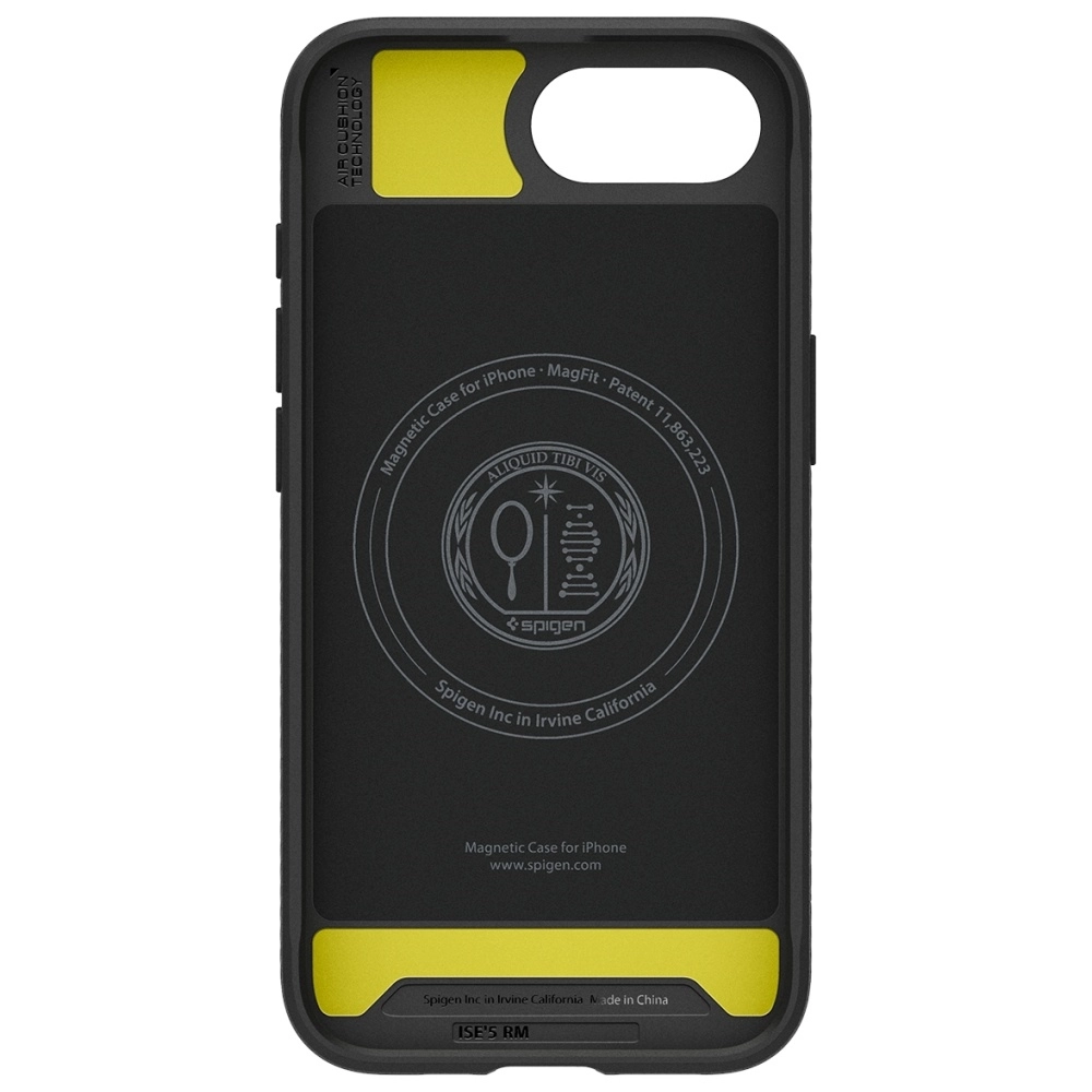 Etui Spigen Rugged Armor Mag MagSafe do iPhone 16e Czarny