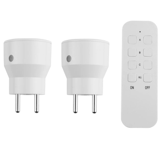 Gniazdo bezprzewodowe Eura-Tech radiowe EL HOME RCS-50H6v2R 2szt.