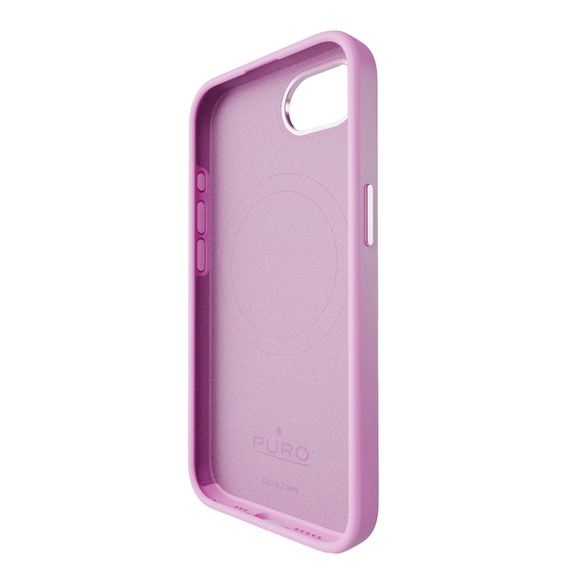 Etui Puro Icon Mag Pro do iPhone 16e Różowy