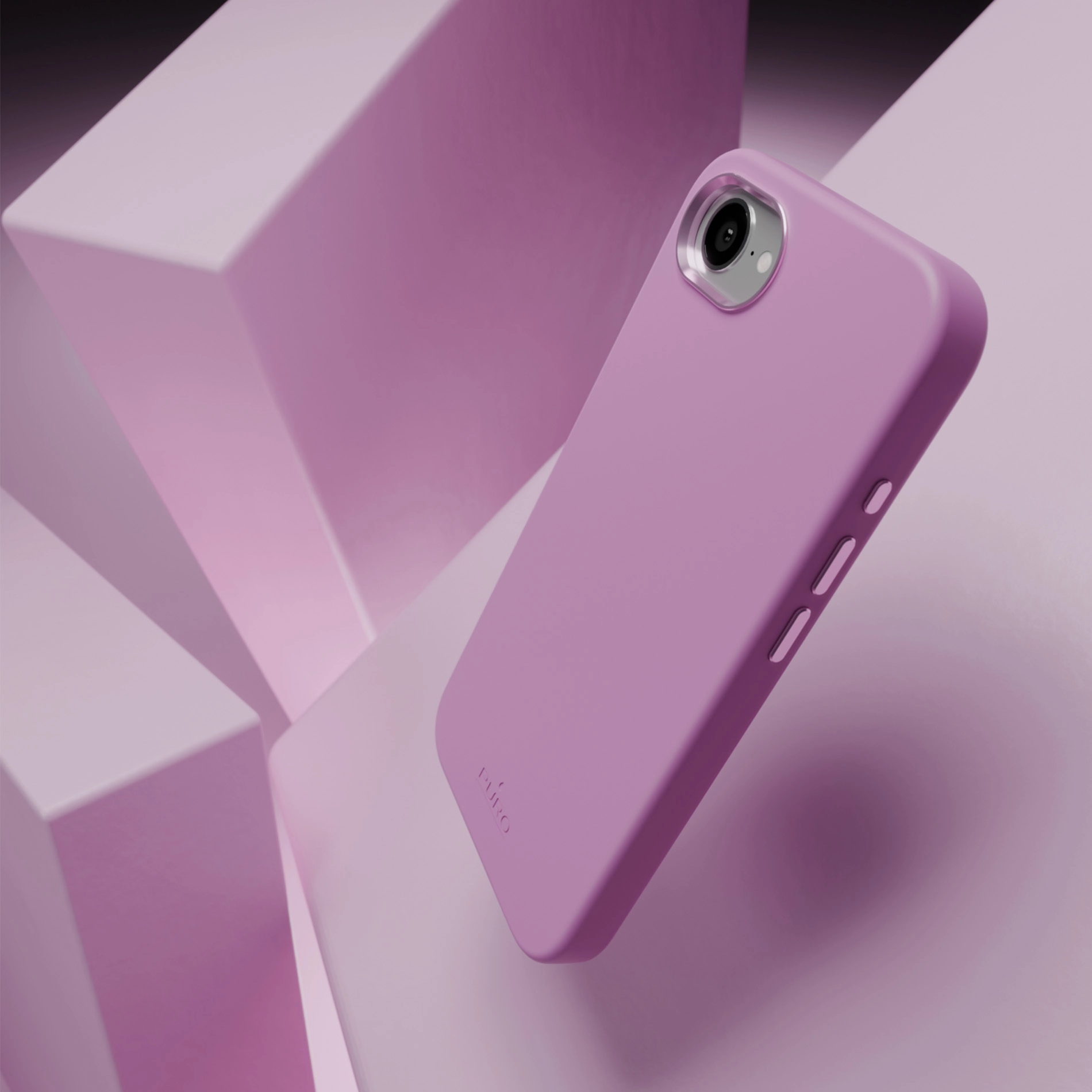 Etui Puro Icon Mag Pro do iPhone 16e Różowy