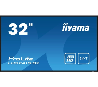 Monitor iiyama ProLite LH3241S-B2 Digital Signage 32" Full HD IPS 60Hz 8ms Profesjonalny Wielkoformatowy