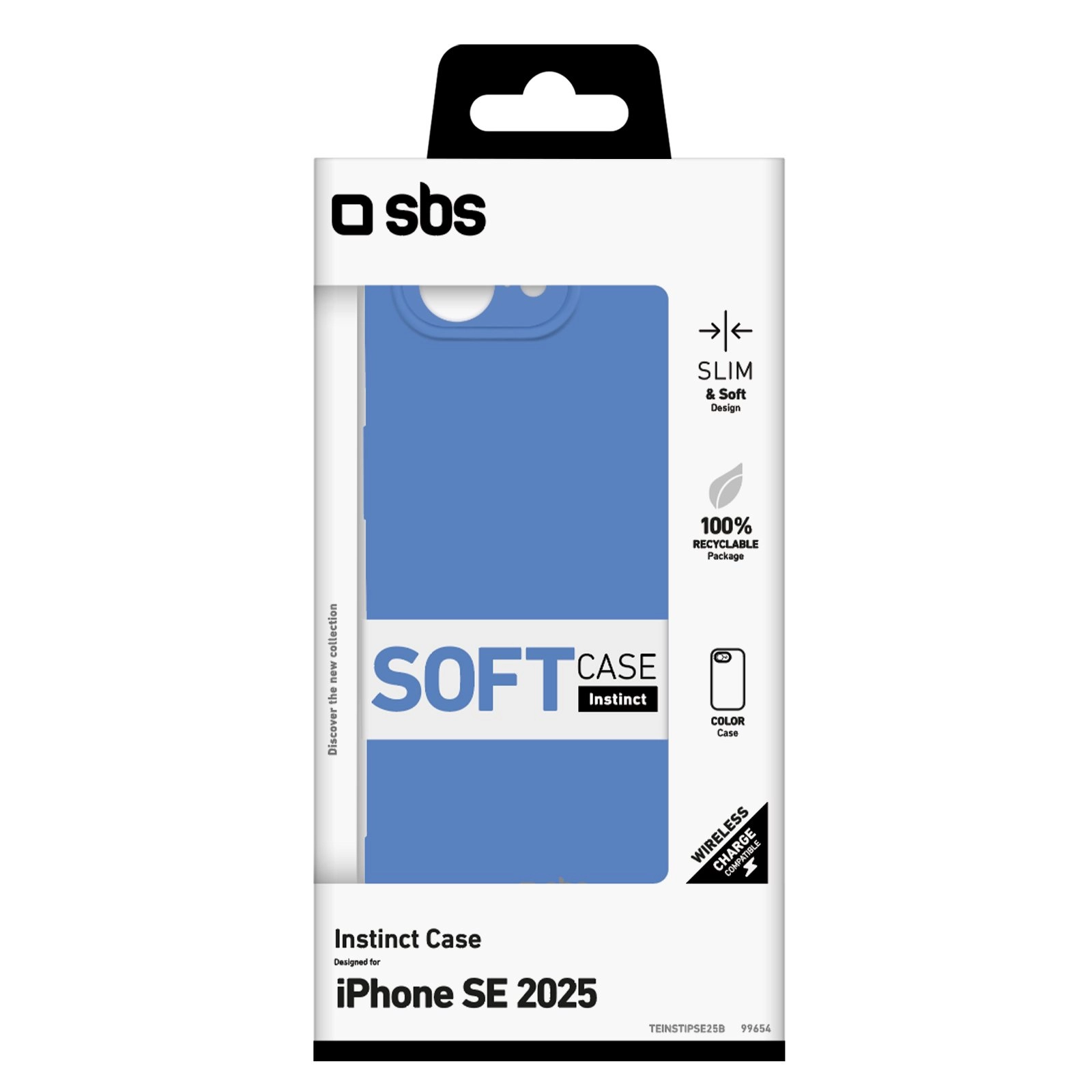 Etui SBS Instinct do iPhone 16e Niebieski