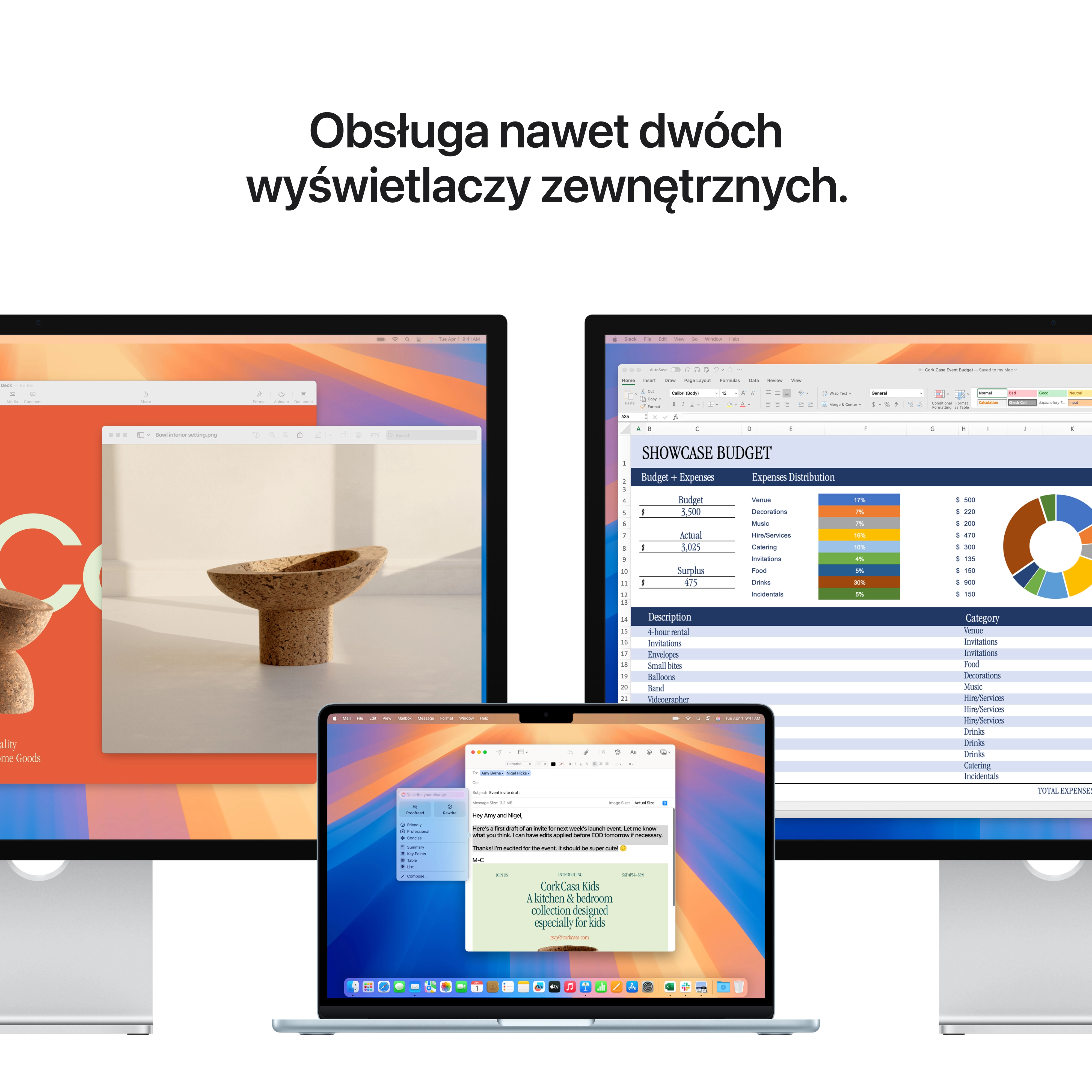 Apple MacBook Air 2025 13,6" M4 24GB RAM 512GB Dysk macOS Północ