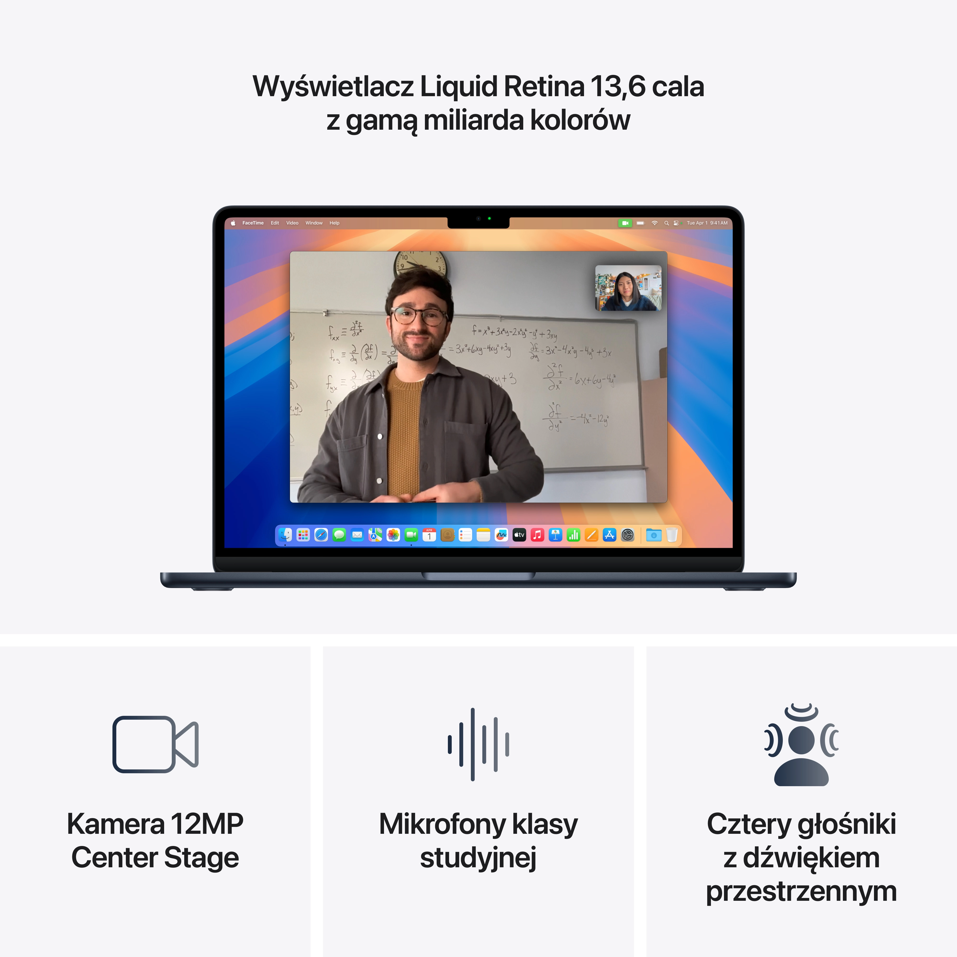 Apple MacBook Air 2025 13,6" M4 24GB RAM 512GB Dysk macOS Północ