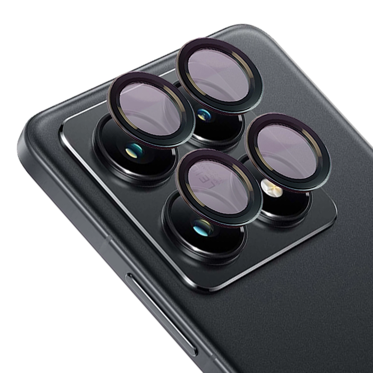 Szkło hartowane Bizon na aparat z aplikatorem Snap Lens do Xiaomi 14T Pro