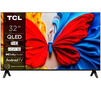 Telewizor TCL 32S5K 32" QLED Full HD Android TV DVB-T2