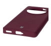 Etui Bizon Silikonowe Soft do Honor Magic7 Lite Ciemno-fioletowy