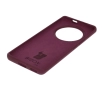 Etui Bizon Silikonowe Soft do Honor Magic7 Lite Ciemno-fioletowy