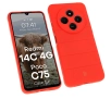 Etui Bizon Tur do Xiaomi Redmi 14C 4G / POCO C75 Czerwony
