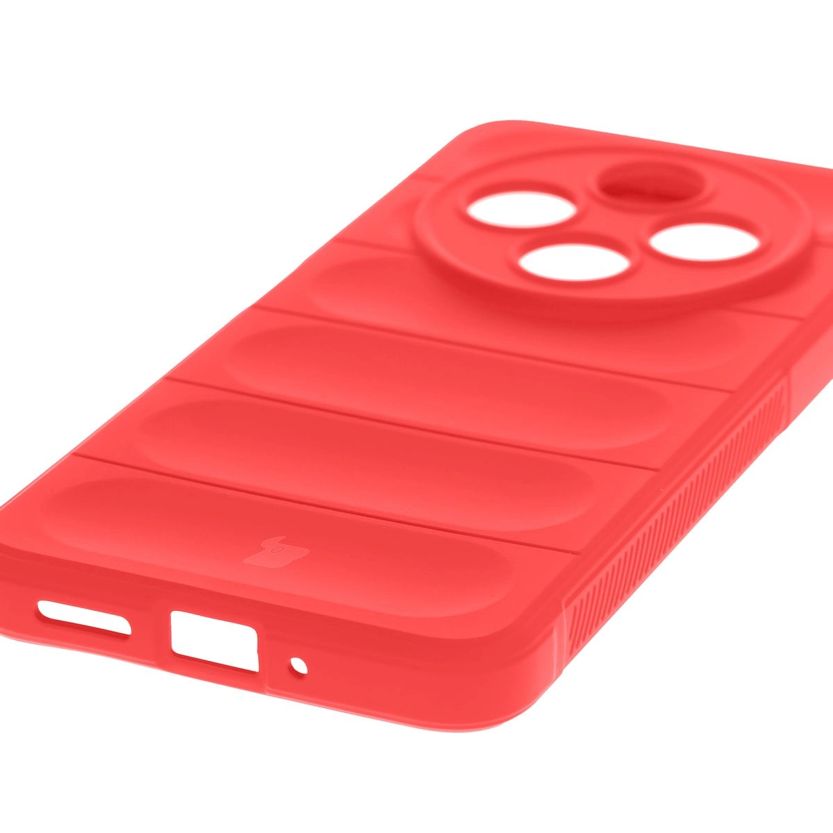 Etui Bizon Tur do Xiaomi Redmi 14C 4G / POCO C75 Czerwony