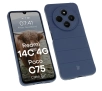 Etui Bizon Tur do Xiaomi Redmi 14C 4G / POCO C75 Granatowy