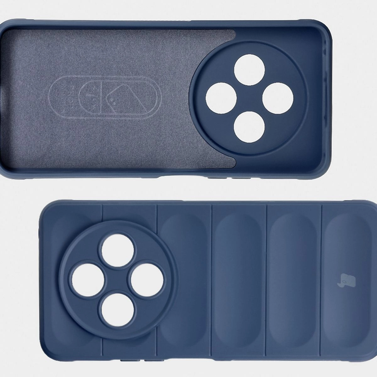Etui Bizon Tur do Xiaomi Redmi 14C 4G / POCO C75 Granatowy