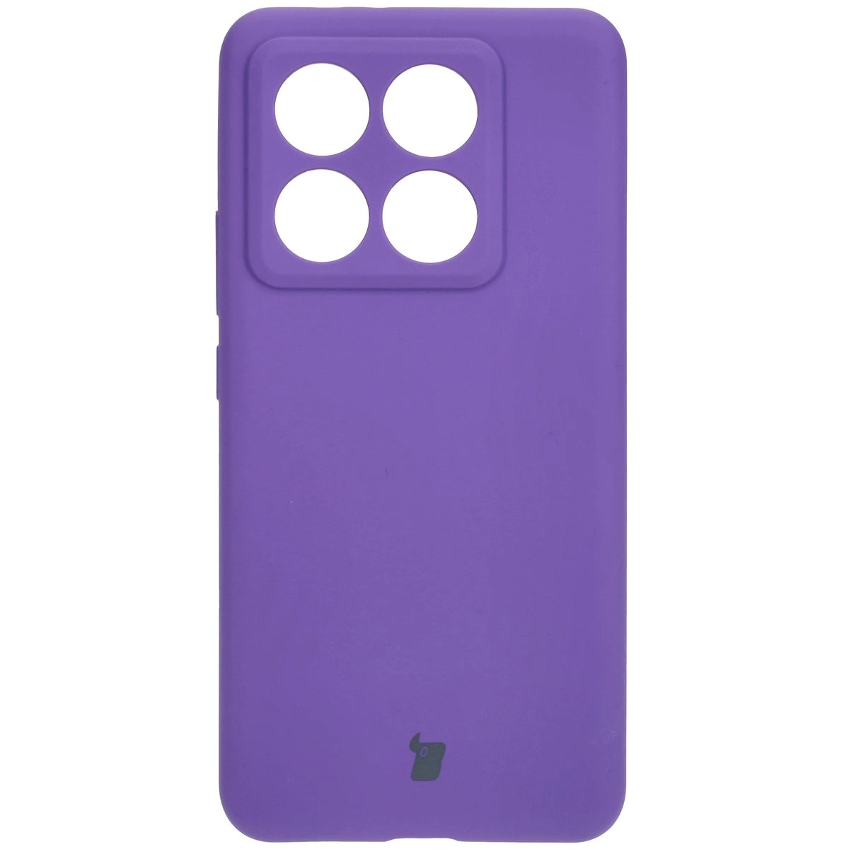 Etui Bizon Silikonowe Soft do Xiaomi 14T Pro Fioletowy