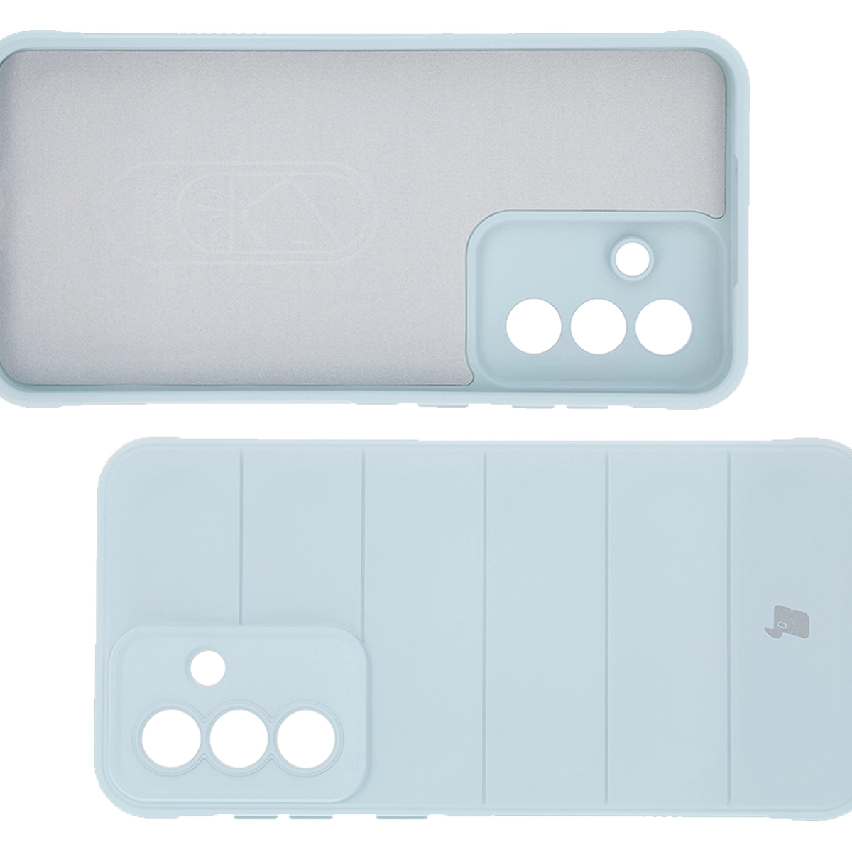 Etui Bizon Tur do Galaxy A36 5G / Galaxy A56 5G Jasnoniebieskie