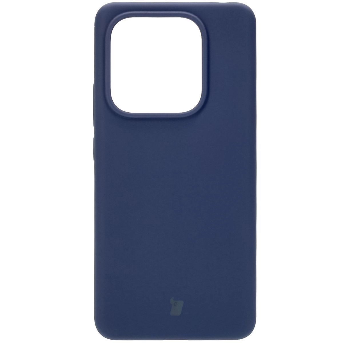 Etui Bizon Silikonowe Soft do Xiaomi Redmi Note 14 5G Ciemno-niebieski