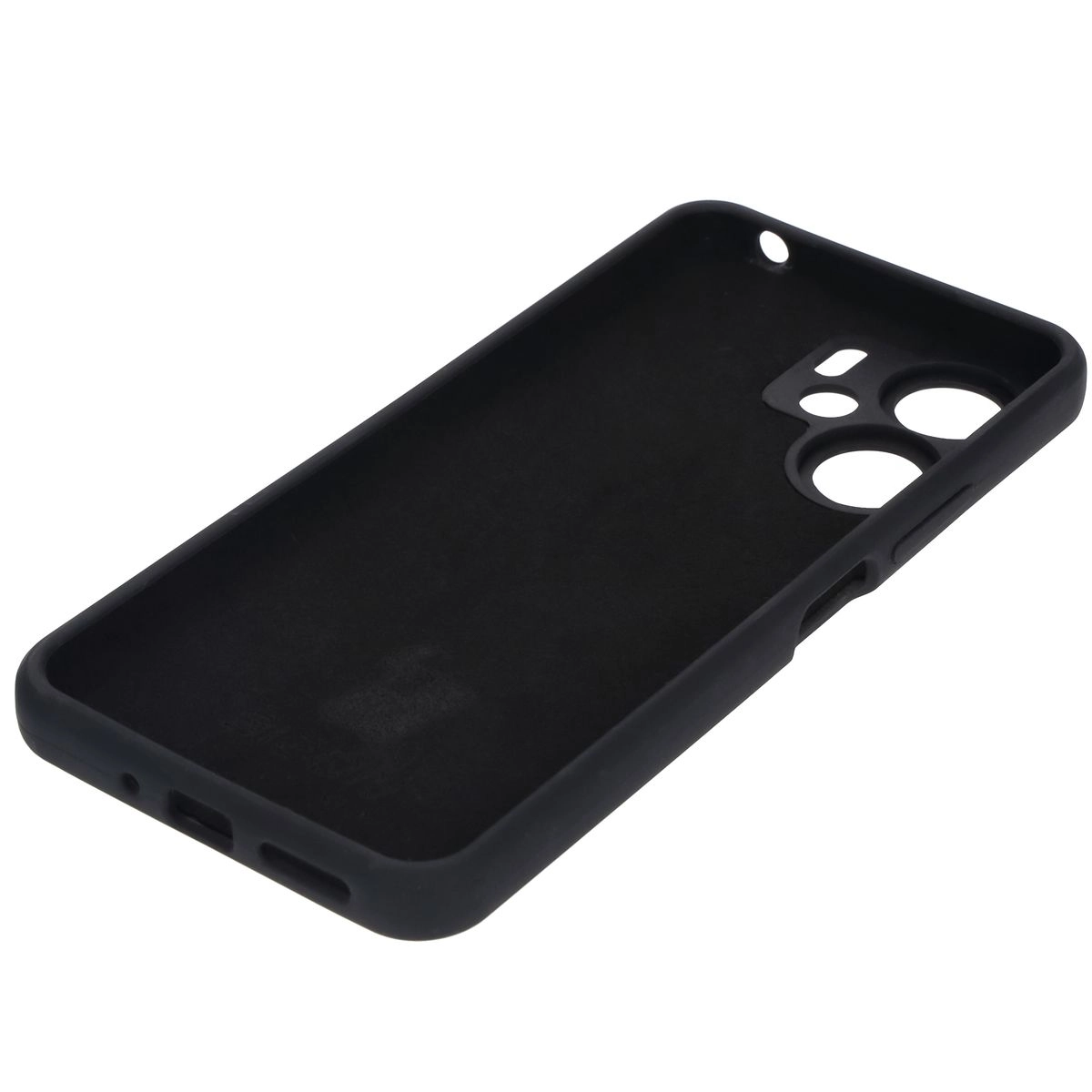 Etui Bizon Silikonowe Soft do Xiaomi Redmi 13C 4G/Xiaomi Redmi 13C 5G/Xiaomi Poco C65 Czarny