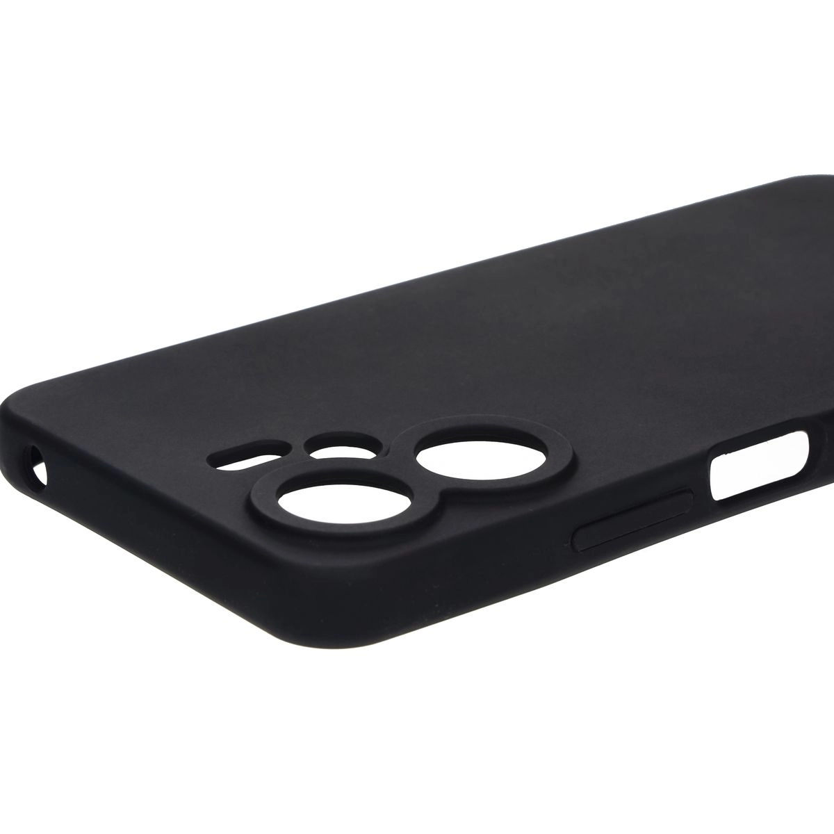 Etui Bizon Silikonowe Soft do Xiaomi Redmi 13C 4G/Xiaomi Redmi 13C 5G/Xiaomi Poco C65 Czarny
