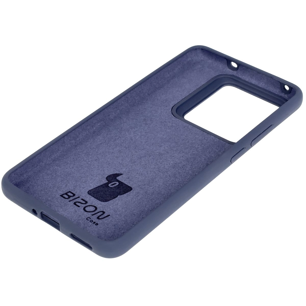 Etui Bizon Silikonowe Soft do Realme GT 7 Pro Ciemno-niebieski