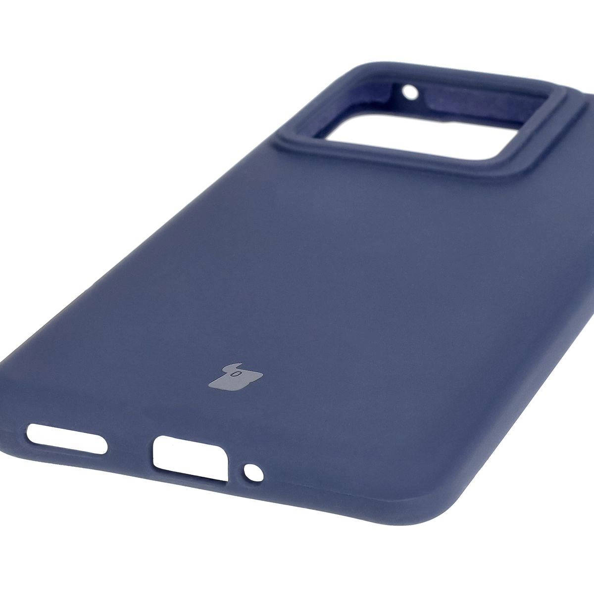 Etui Bizon Silikonowe Soft do Realme GT 7 Pro Ciemno-niebieski