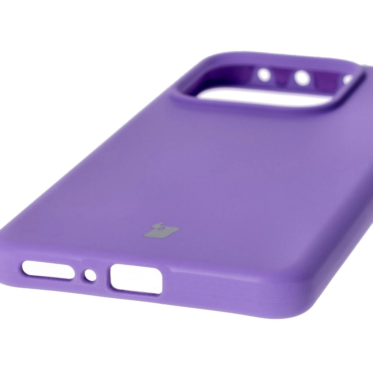 Etui Bizon Silikonowe Soft do Xiaomi Redmi Note 14 5G Fioletowy