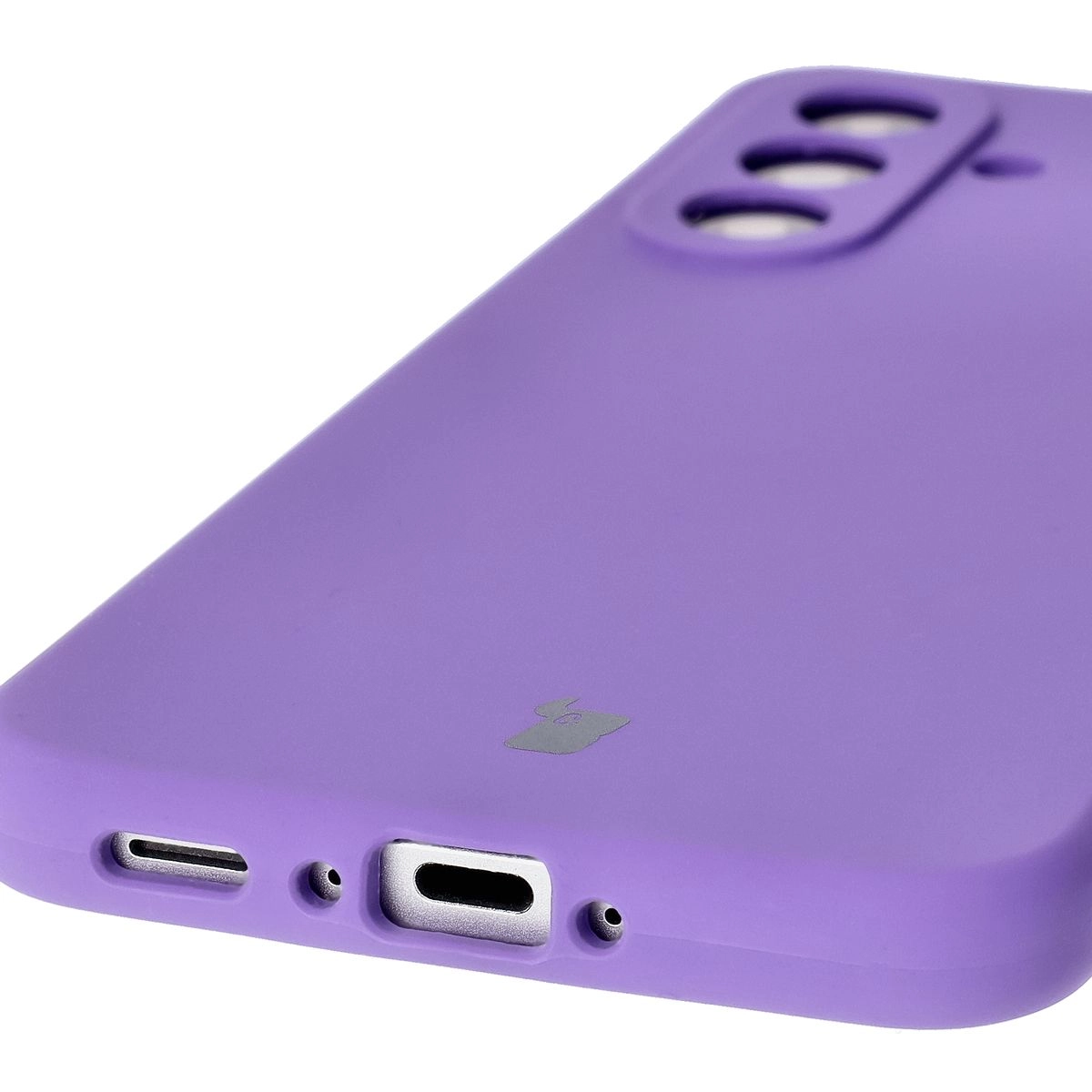 Etui Bizon Silikonowe Soft do Galaxy A36 5G Fioletowy