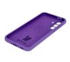 Etui Bizon Silikonowe Soft do Galaxy A36 5G Fioletowy
