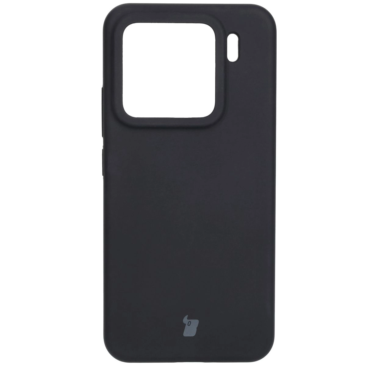 Etui Bizon Silikonowe Soft do Xiaomi 15 Czarny