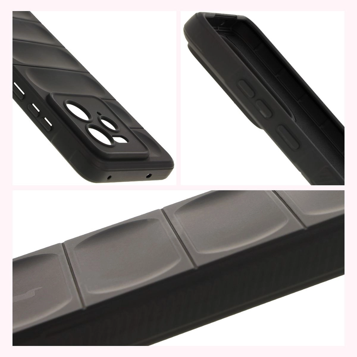Etui Bizon Tur do Realme GT 7 Pro Czarny