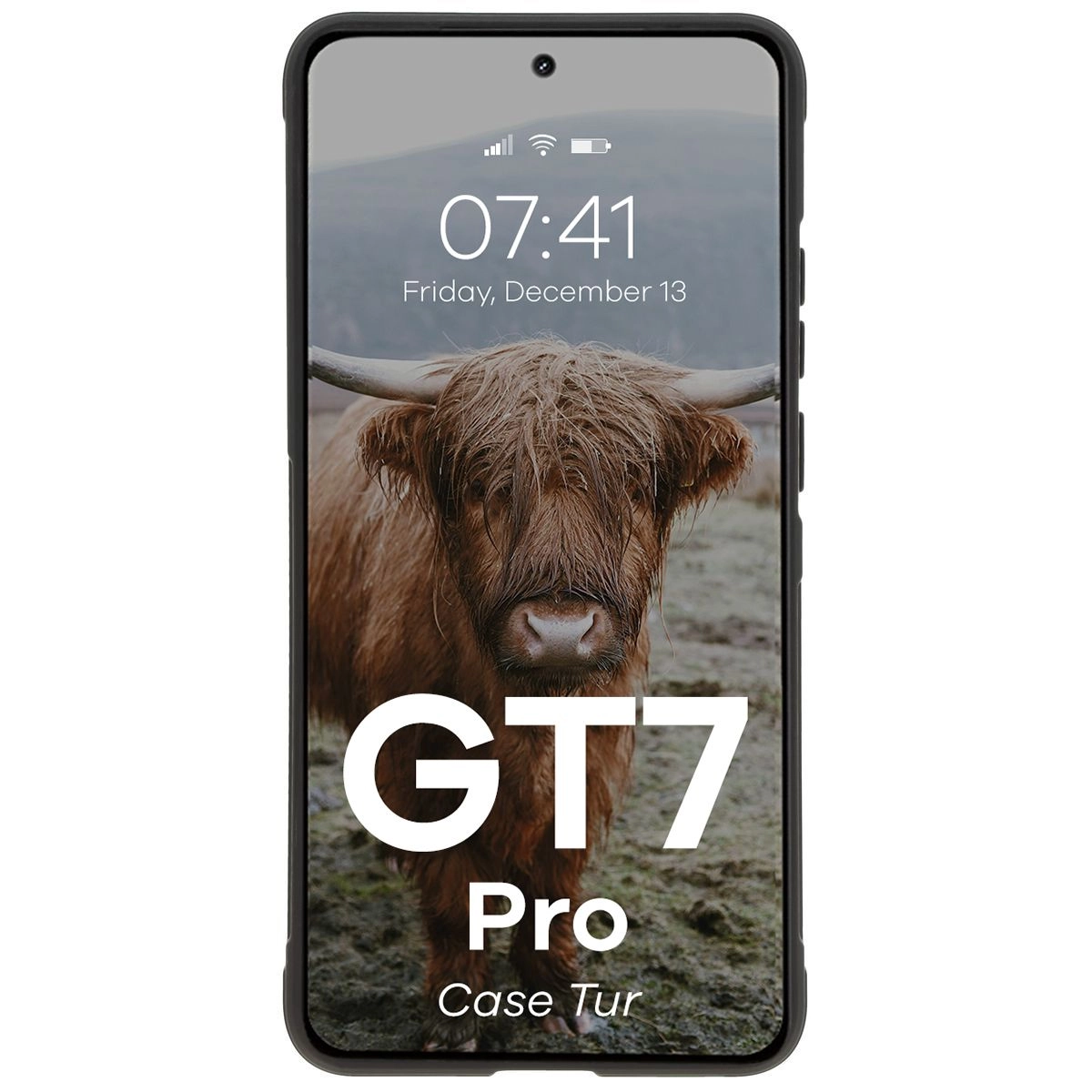 Etui Bizon Tur do Realme GT 7 Pro Czarny