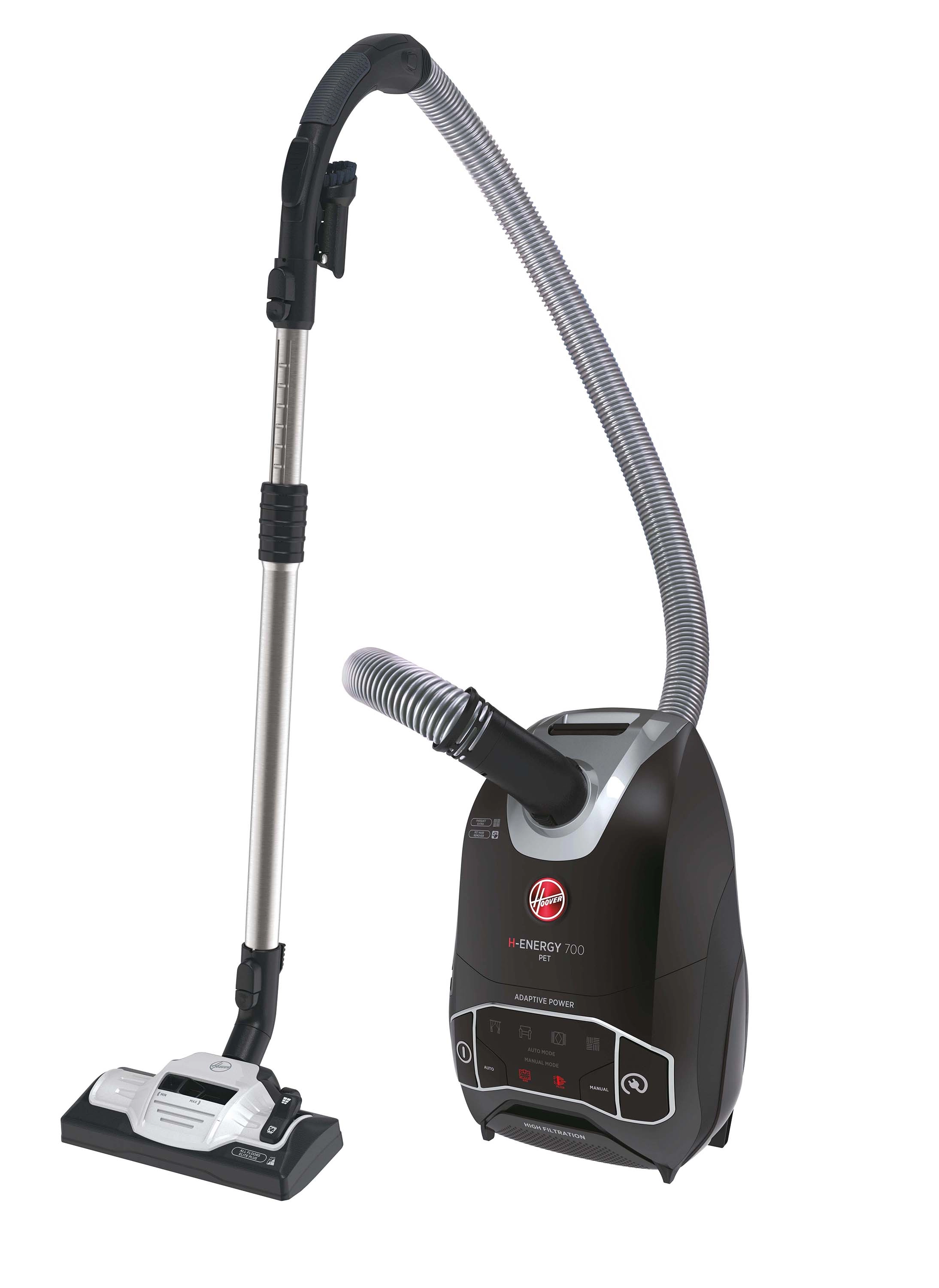 Odkurzacz Hoover HE722PET 011 850W Mini turboszczotka Szczotka do parkietów